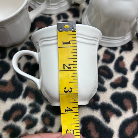 Mikasa French Countryside Cups F9000 Coffee/Tea Mugs 3 5/8” Set Of 4 EUC - Picture 8 of 8